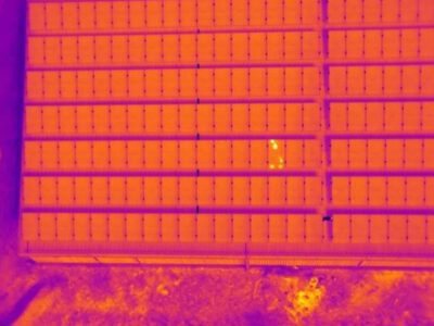 Wärmebildaufnahmen Photovoltaik